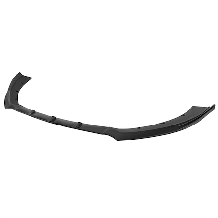 Spec-D Tuning Ford Mustang Poly Front Bumper Lip - Black 15-20 LPF-MST15BK-AK